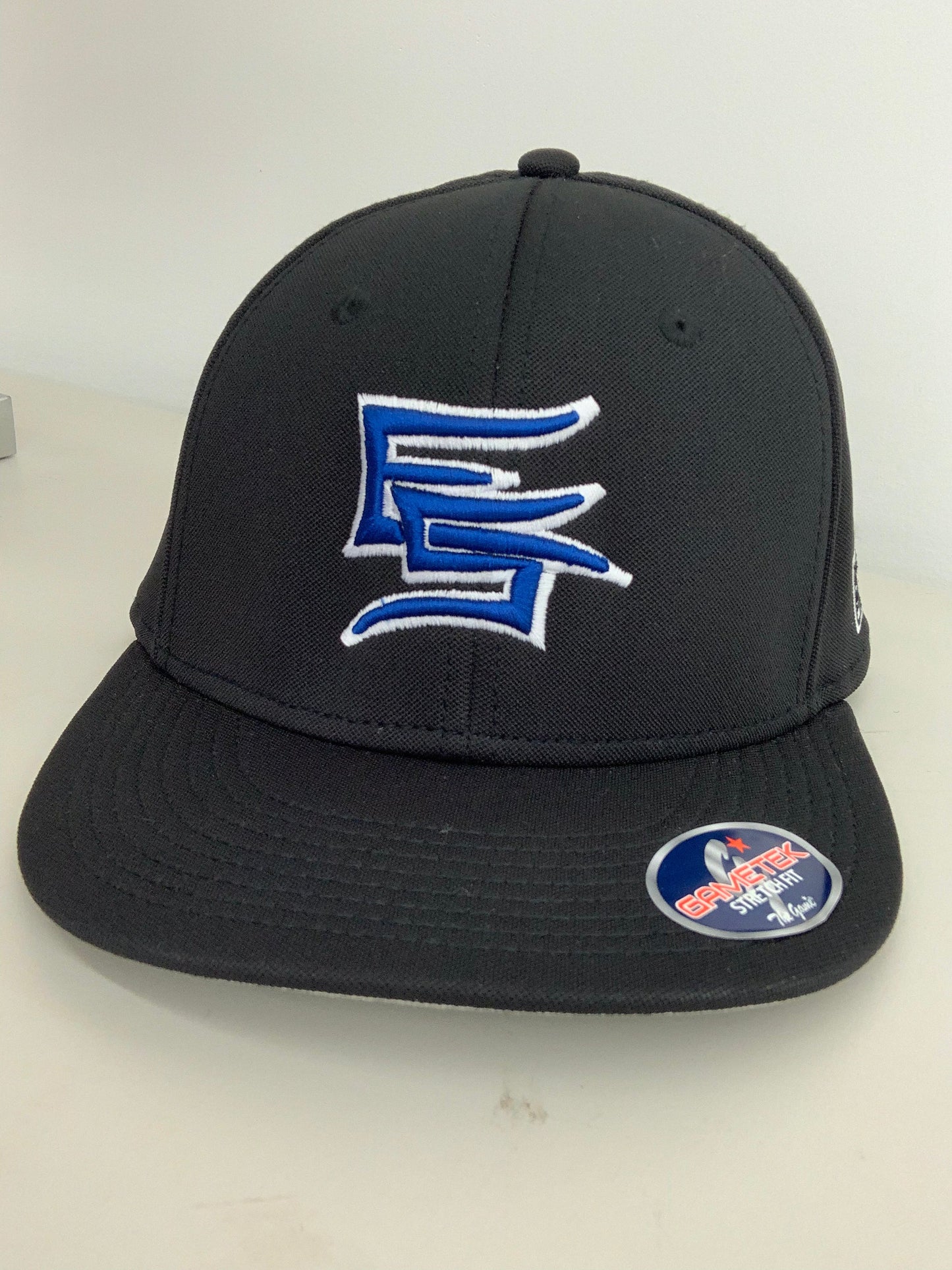 Sale: ES Black Hat w/ Blue/White Logo