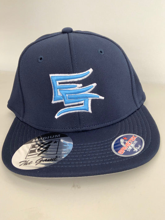 Sale: ES Navy Hat w/ Light-Blue/White Logo