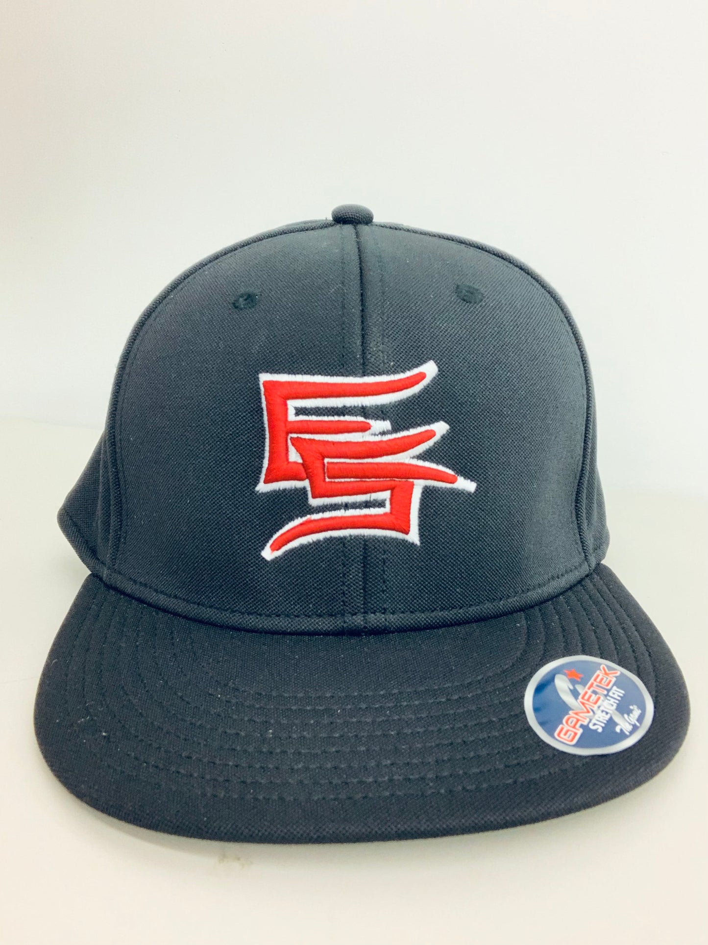 SALE: ES Black Hat w/ Red/White Hat
