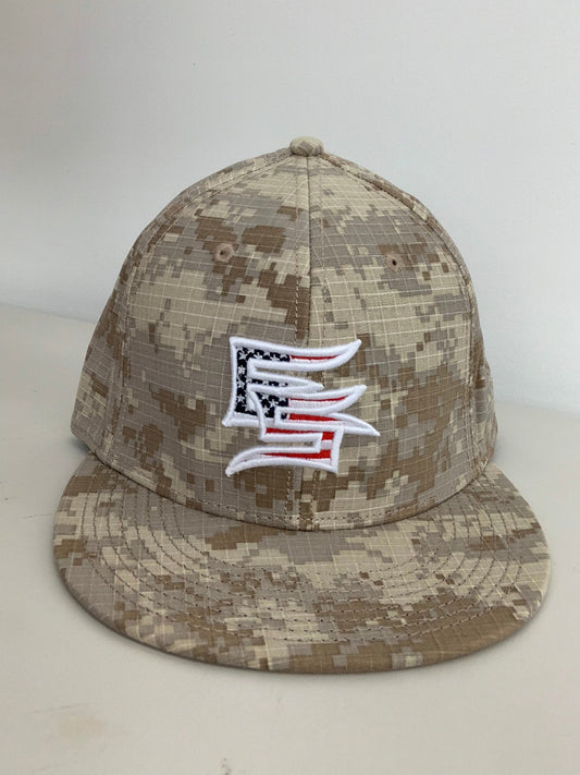 SALE: ES American Flag Camo Hat