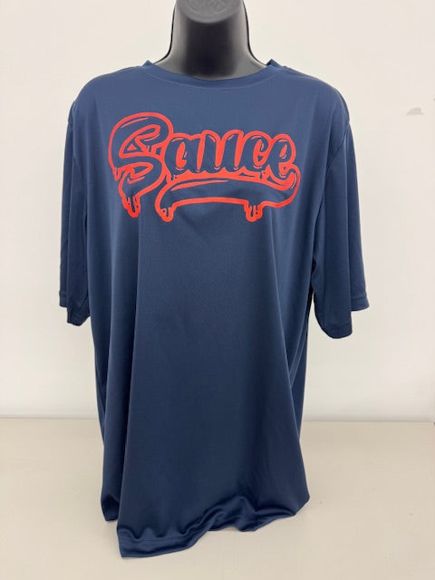 SAUCE Team 365 Navy Tee (Sauce Text)