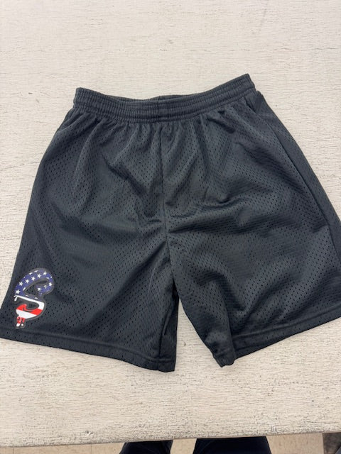 SAUCE A4 Black Shorts
