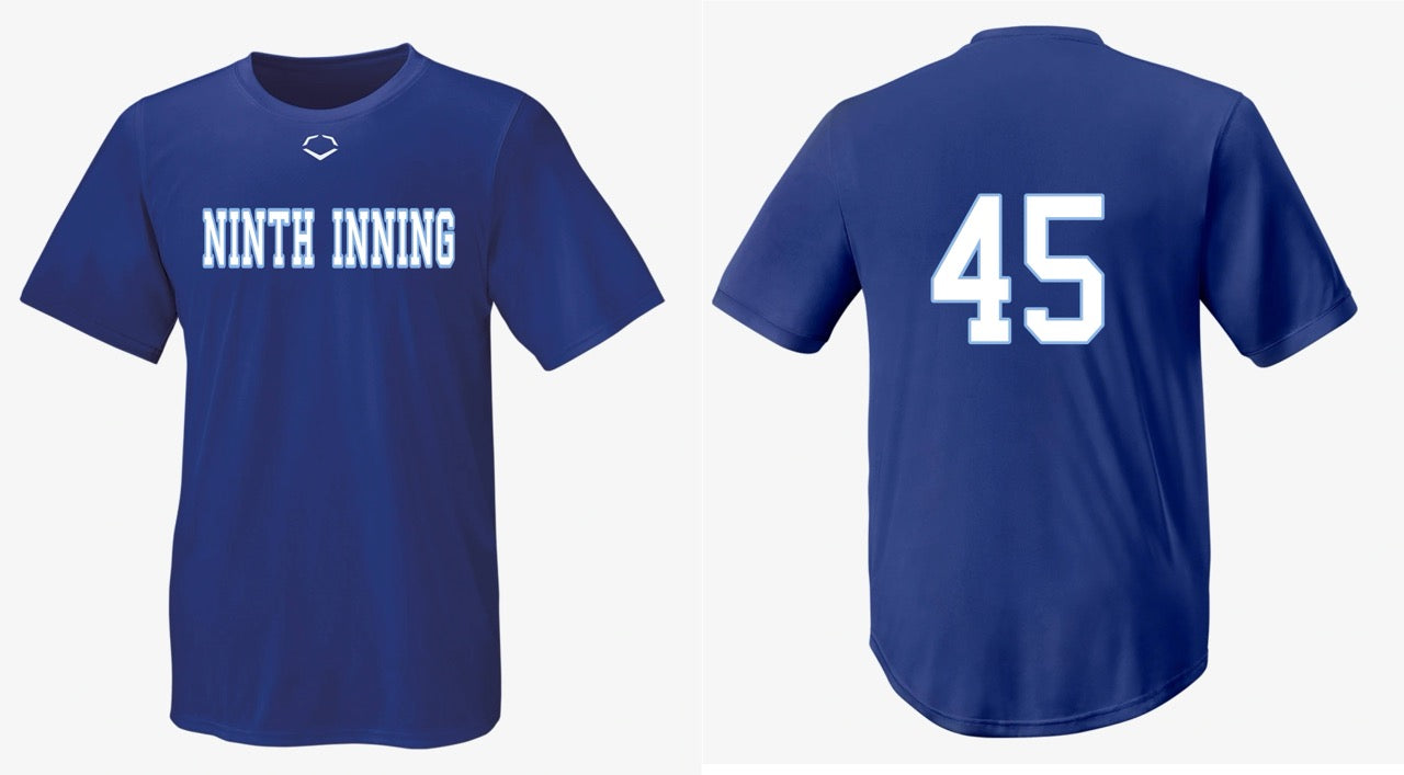 Ninth Inning Drip-Fit Practice Jersey (Customizable Number)