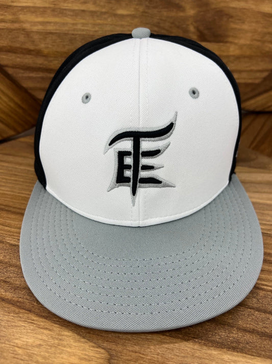 SALE: White/Grey/Black Flex Fit Hat